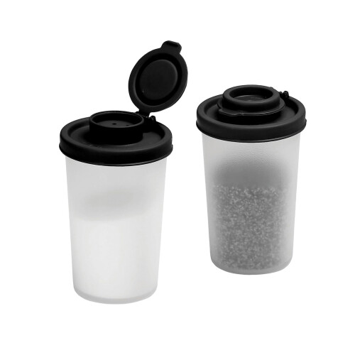 Gardenne BPA-Free Plastic Spice Jars Set 12-Pack