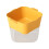 Plastic Draining Basket 3.5x8.8 Inch Double Layer 1