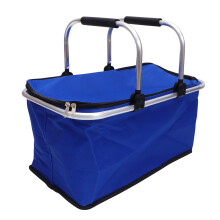 Thermoisolierte, tragbare Lunchbox für den Outdoor-Einsatz, Blau