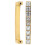 Gold Crystal Cupboard Handle 4.21in 6