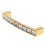 Gold Crystal Cupboard Handle 4.21in 13
