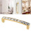 Gold Crystal Cupboard Handle 4.21in 18