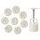 Nonrust Steel Mooncakes Molds 100G Capacity 8 Design Hand Press 1