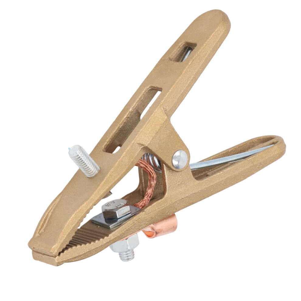 Brass 500A Grounding Clamp A-Shape Welding