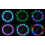 Éclairage LED pour rayons de roue de vélo, 14 LED, 30 modes, rechargeable 3