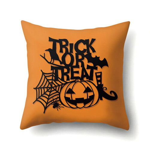 Μαξιλαροθήκες για το Halloween, λινές θήκες με φαντάσματα και κολοκύθες συμβατές με 1