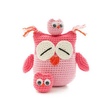 Stuffed Animal Crochet Kit Pinkish