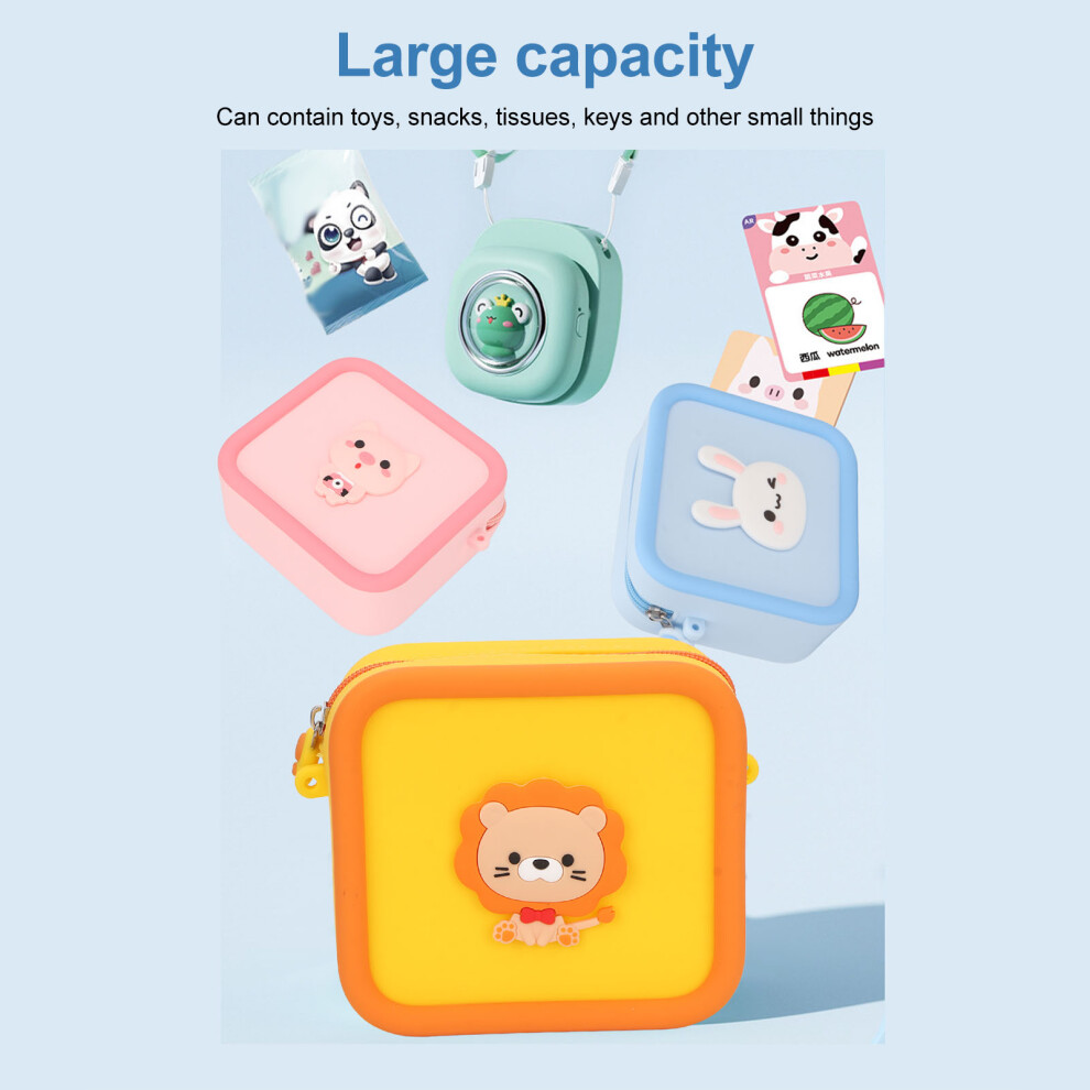 Cute Silicone Camera Case Kids Pink 7340572798657
