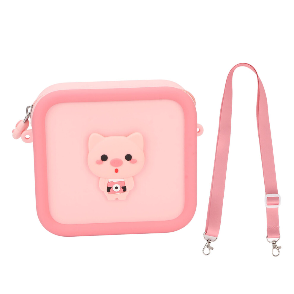 Shockproof Silicone Camera Pouch Pink 7340572883940