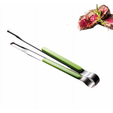 Kitchen Tongs Stainless Steel with Silicone Tips 12 Inch