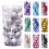 HESHENG Christmas Tree Ornaments 60mm Silver 24pc 1