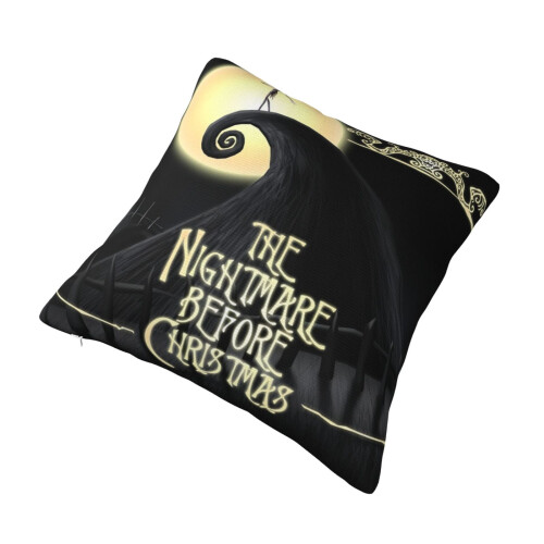 Μαξιλαροθήκη Nightmare Before Christmas σε τετράγωνη απόχρωση 2