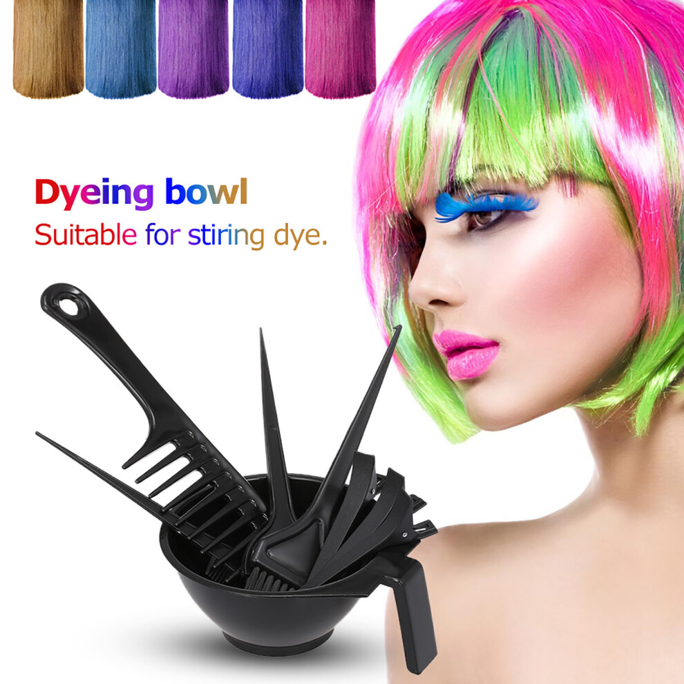 Bestauty Black Hair Dyeing Tool Kit 8pcs