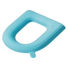 Wasserdichter WC-Sitzkissen-Schaumstoffring, Silikon-WC-Bezug, waschbar σ ) хη C5T9