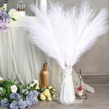 Fleurs artificielles gothiques de Noël pour décoration intérieure (12 pièces)