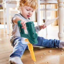 Set da 8 pezzi di giocattoli aspirapolvere per bambini in ABS, luci e musica, 4xAA