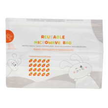 42 pièces Sac pour tire-lait PET fermeture éclair vapeur pour bébé