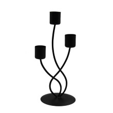 Nordic metal candle stand for taper candles