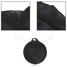 21-Inch Drum Cymbal Bag with Removable Divider