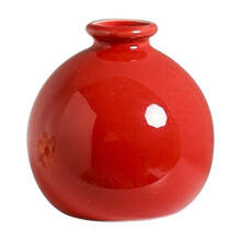 Vases en céramique rouge pour la décoration intérieure
