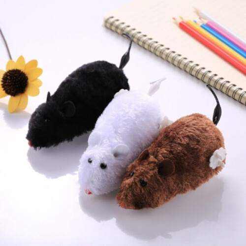 Cat Toy Mechanical Mouse Multicolor