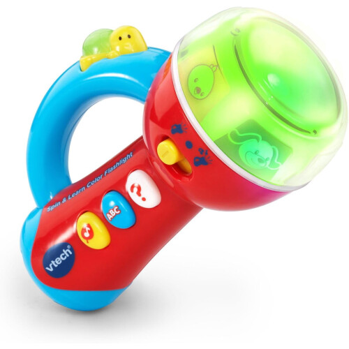 Exklusiv bei VTech Spin & Learn Farbtaschenlampe