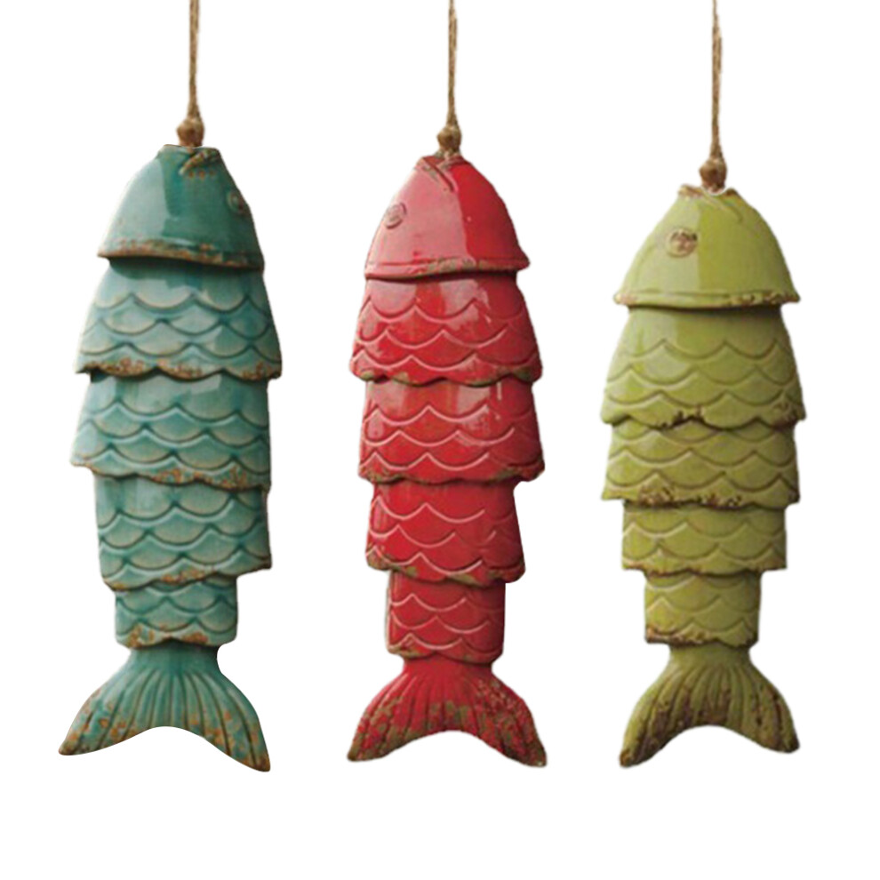Koi Fish Wind Chime for Garden Decoration