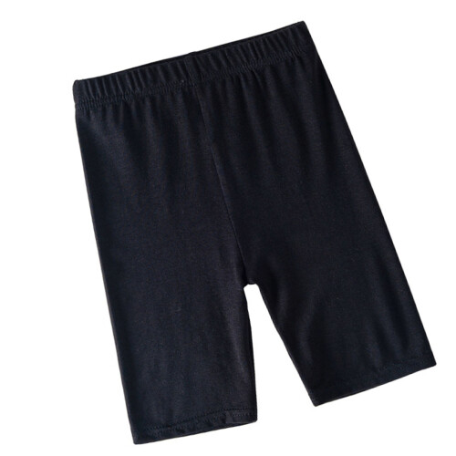 Baby Girl Elastic Thin Shorts Black 2