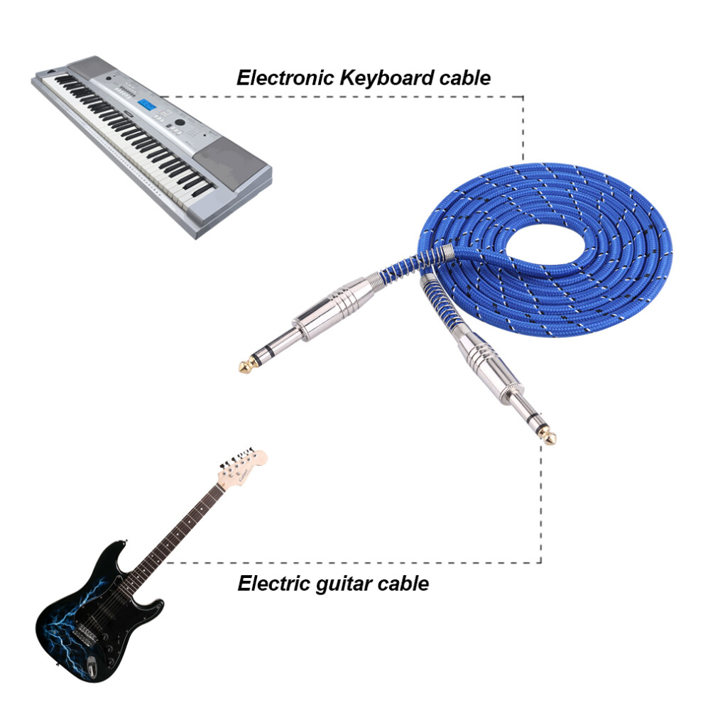 6.35Mm Stereo Jack Cable 1.8M 7790334195482