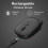 Souris de jeu Portable sans fil, compatible Bluetooth,-Noir 6