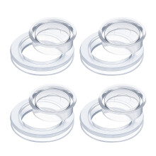 Anelli in silicone per foro ombrellone per tavolo da esterno (confezione da 4)