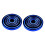2PCS Striking Lighted Cup Mats produced For Automotive And-D 2