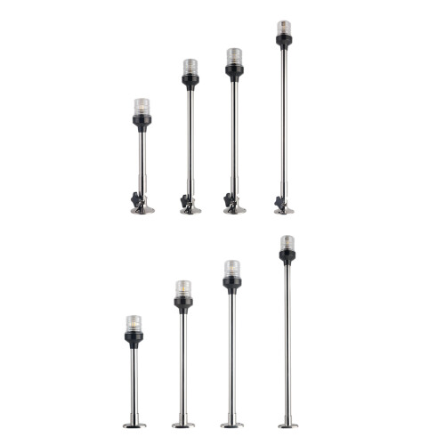 Universal 12V LED Marine Signal Light With-Fixed base 457MM 1