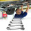 Double End Ratchet Wrench Set 5Pcs Chrome Vanadium 16