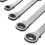 Double End Ratchet Wrench Set 5Pcs Chrome Vanadium 2