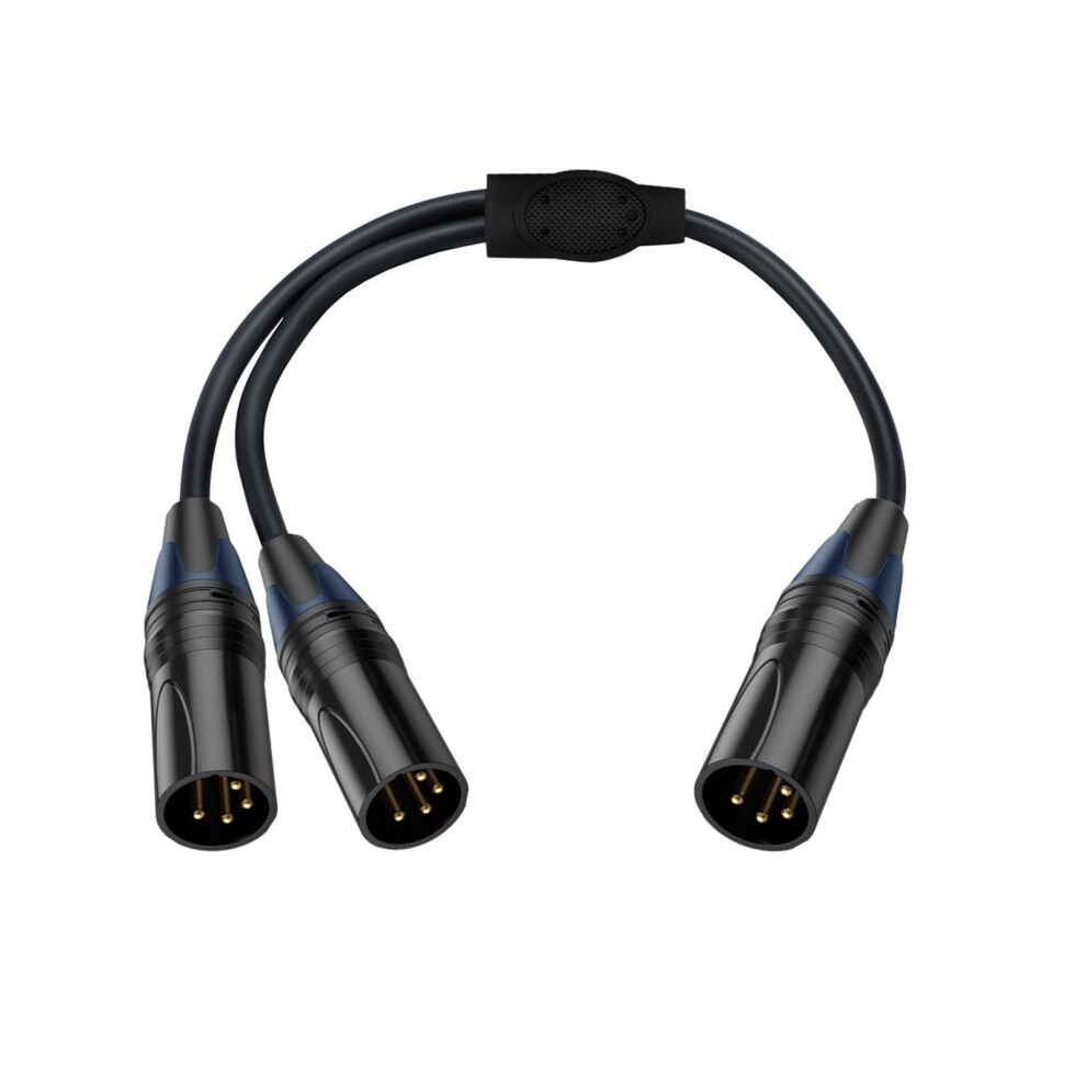 Mic Cord 4Pin Xlr Male To Female Splitter Cable Ideal For-C 7627001512610