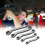 Double End Ratchet Wrench Set 5Pcs Chrome Vanadium 6