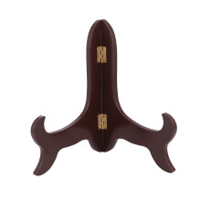 8St Donkerbruine Bamboe Theecakestandaard Decoratie Displayhouder