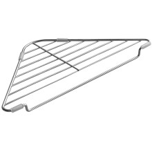 Escurridor de fregadero triangular de acero inoxidable (1 unidad)