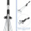 Garden Rake Metal Adjustable Telescopic Handle 1 Piece 1
