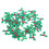 Feuilles et baies de Noël, accessoires de bricolage, 100 pièces 1