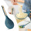 Plastic Hot Pot Noodle Spoon with Clip 1pc 1