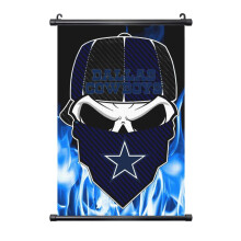 Cowboys Football Team PVC Wall Hanging Painting Black