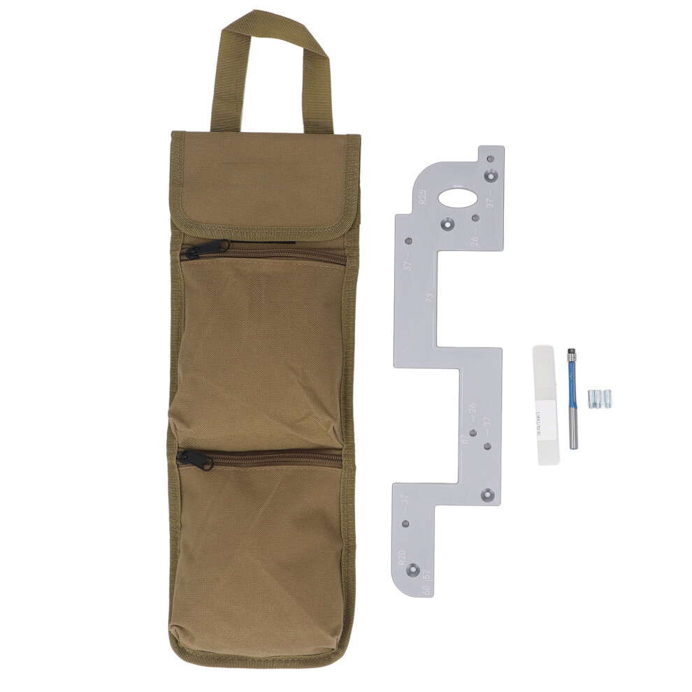 Stable Grooving U Template with Storage Bag
