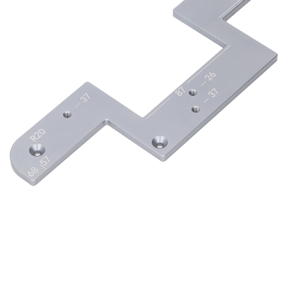Aluminium Alloy U Groove Template for Woodwork