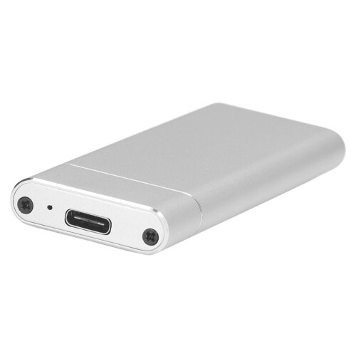 USB C External SSD Enclosure Aluminium 2