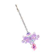 Engaging Rotating Windmill Chew Toy For Birds Colorful-Purple
