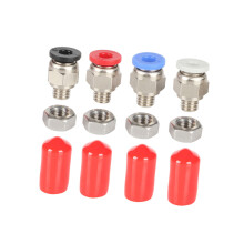 Metal and Plastic Feed Tube Connectors Set for 3D Printer-Set A