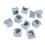 10Pcs RJ11 Telephone Outlet 8P8C Modular Networking-Grey 1