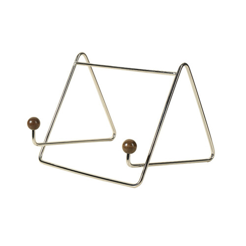 Modern Pad Stand Solid Stainless Steel And Wood Structure